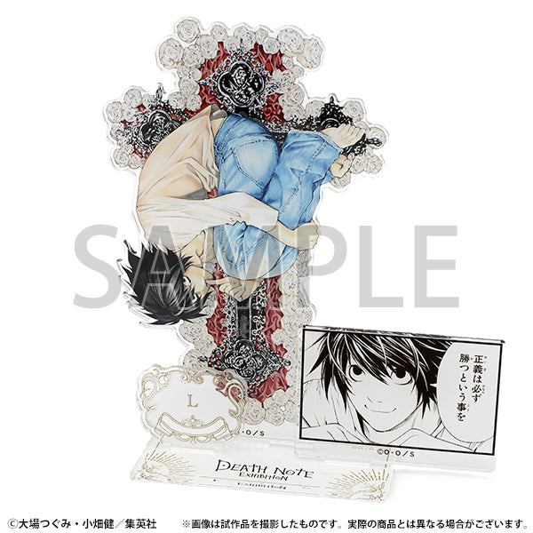 DEATH NOTE原画展 アクリルジオラマ／L