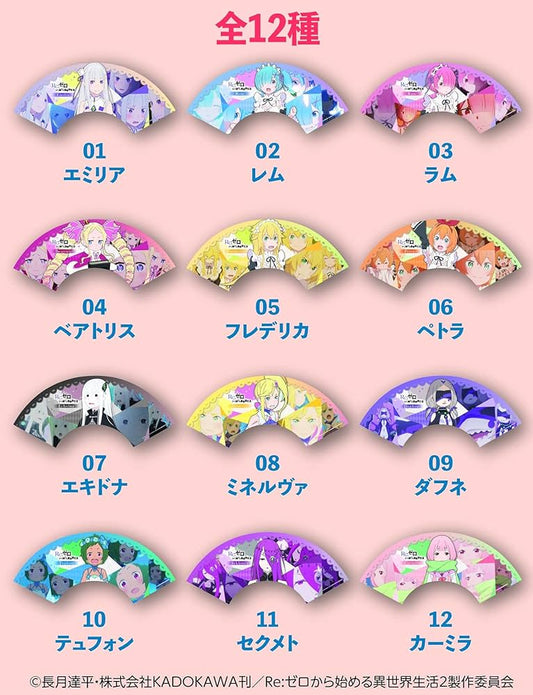 【グッズ-扇子】Re：ゼロから始める異世界生活 ミニ扇子コレクション