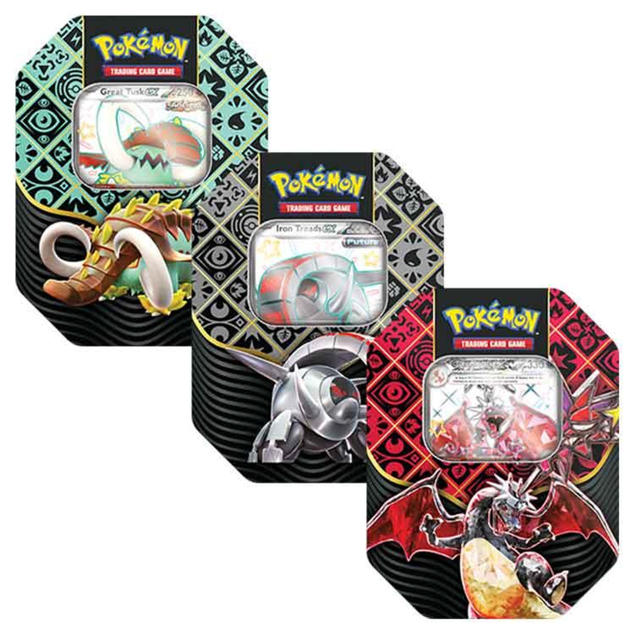Pokémon SV04.5 Paldean Fates Tin tcs