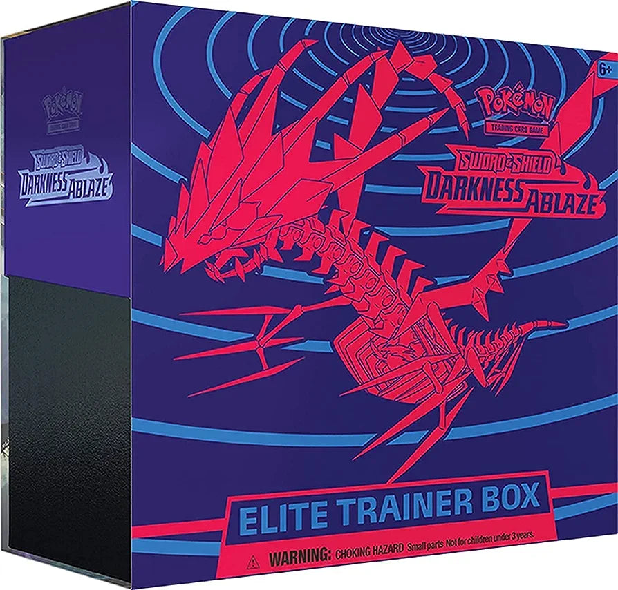 Pokemon TCG: Sword &amp; Shield - Darkness Ablaze Elite Trainer Box