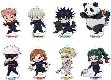 トコトコアクリルスタンド 呪術廻戦 第一弾Acrylic Stand Jujutsu Kaisen Vol. 1 Box of 8 as.