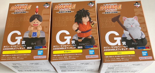一番くじ ドラゴンボール ASSEMBLE COLLECTION ～孫悟空少年期編～ G賞 カリン・ヤジロベー・ウパ ASSEMBLEフィギュア (池袋)