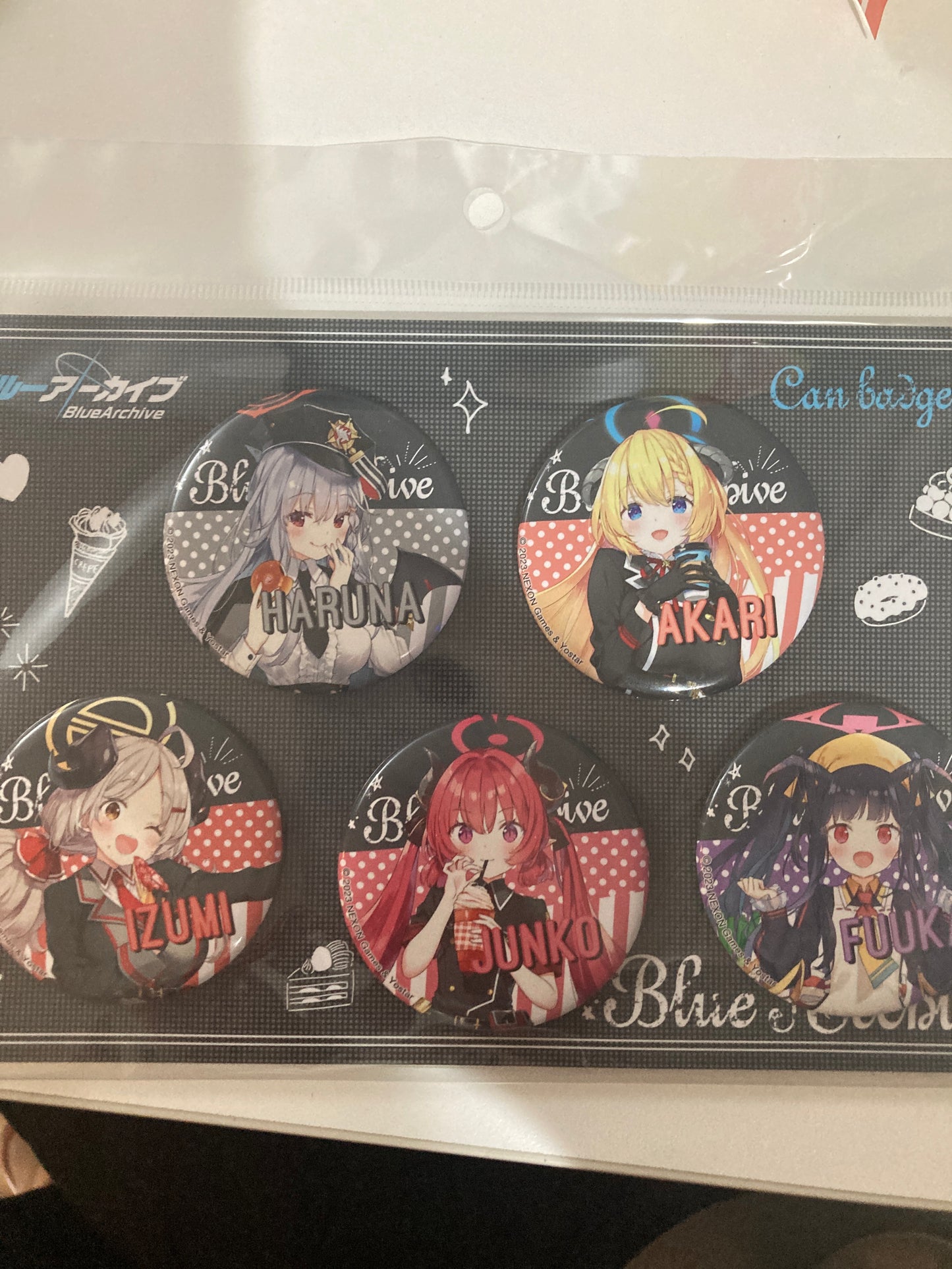 ブルーアーカイブ POP UP SHOP in アトレ秋葉原　缶バッジセット (池袋)
