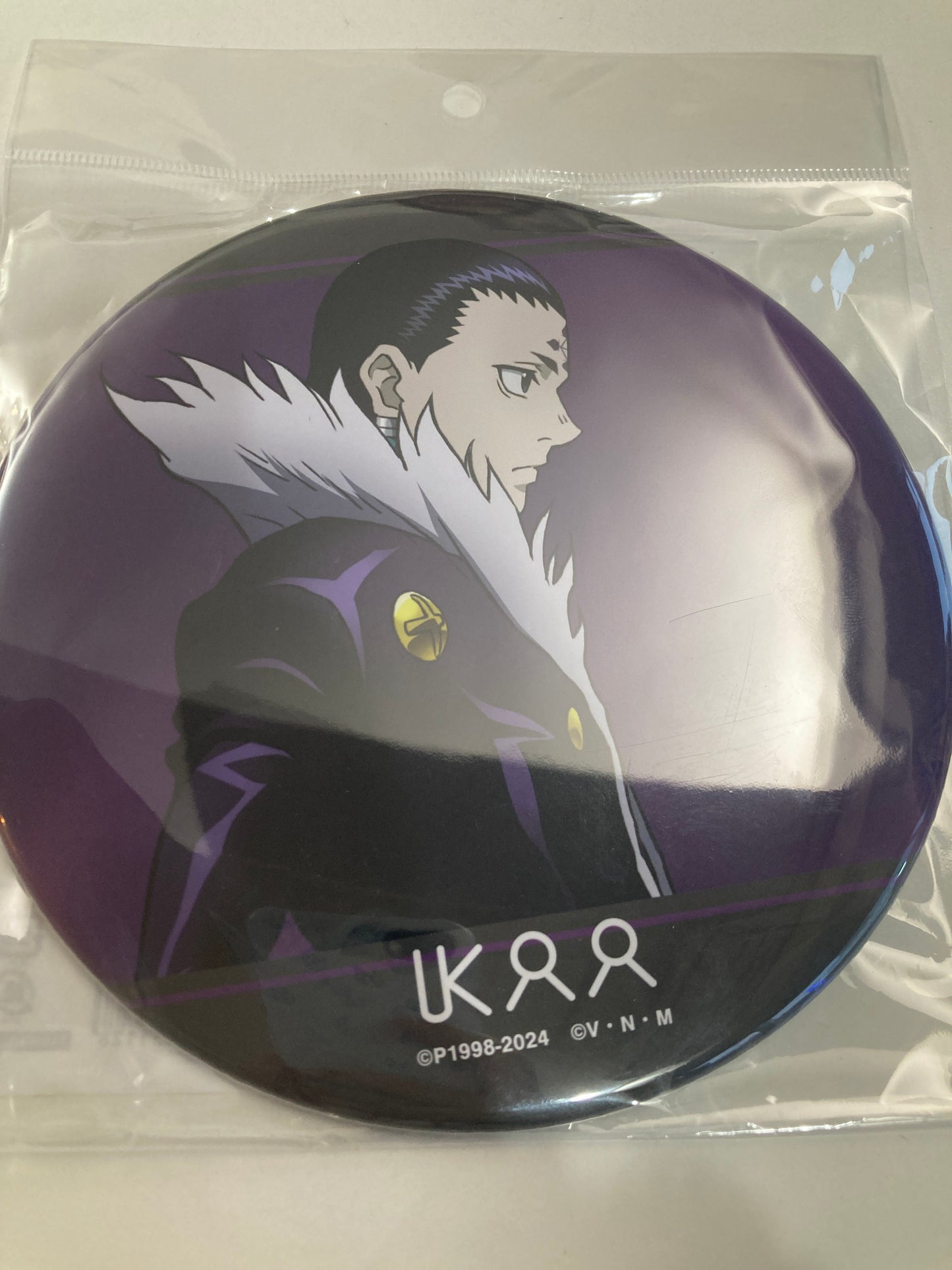 HUNTER×HUNTER 描き下ろし クロロ 歩みver. BIG缶バッジ (池袋)