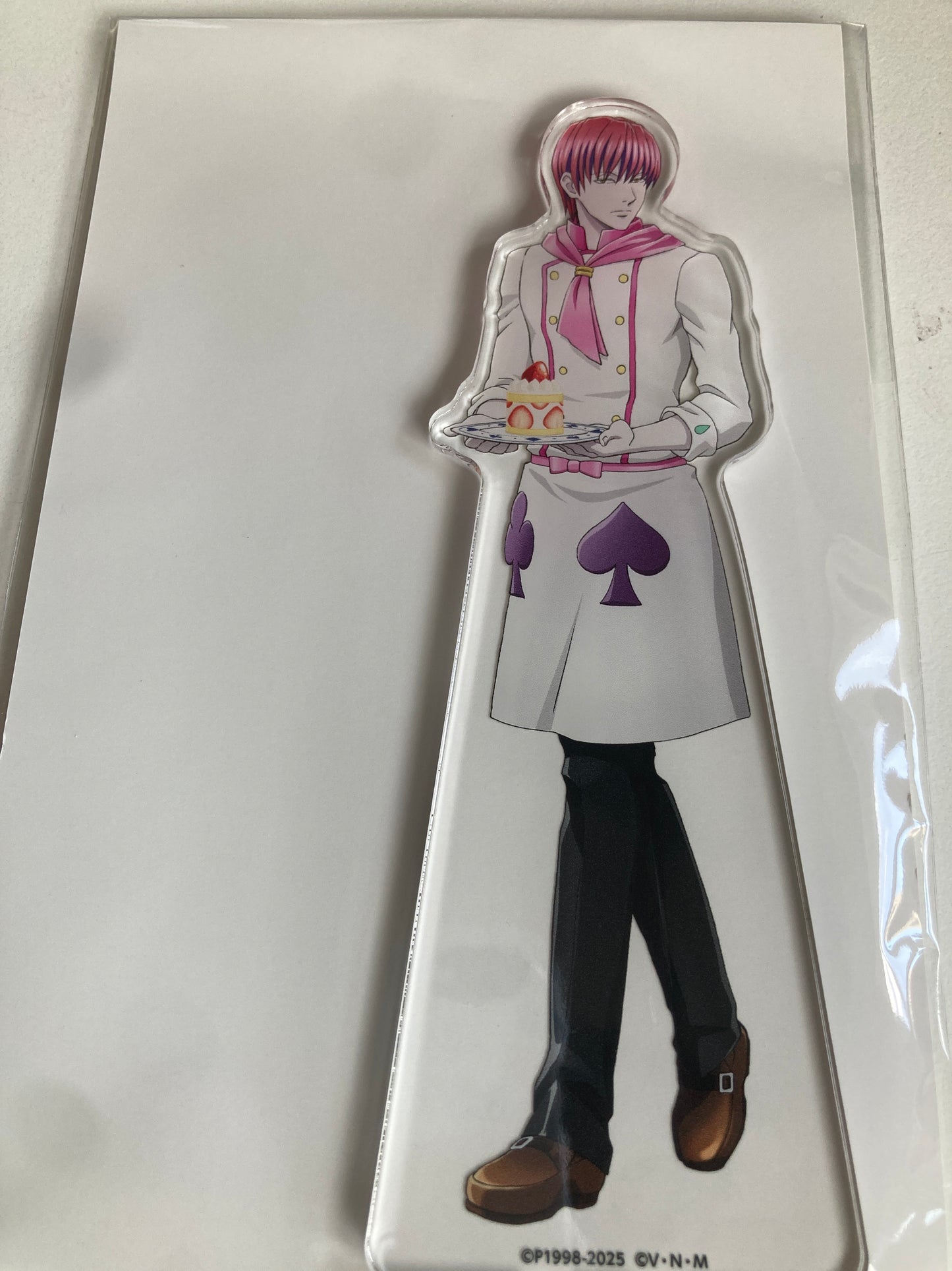 HUNTER×HUNTER×animatecafe 奇術師ヒソカのヒソカフェ 第3弾 ヒソカ=モロウ(B/カフェ衣装) BIGアクリルスタンド (池袋)