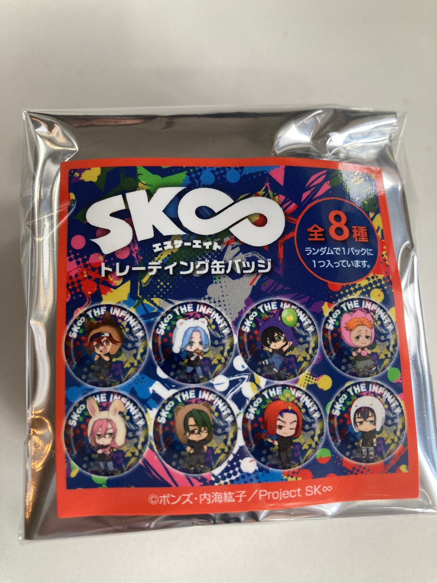 【Anime Japan 限定】『SK∞ エスケーエイト』 　トレーディング缶バッジ　全8種(池袋)