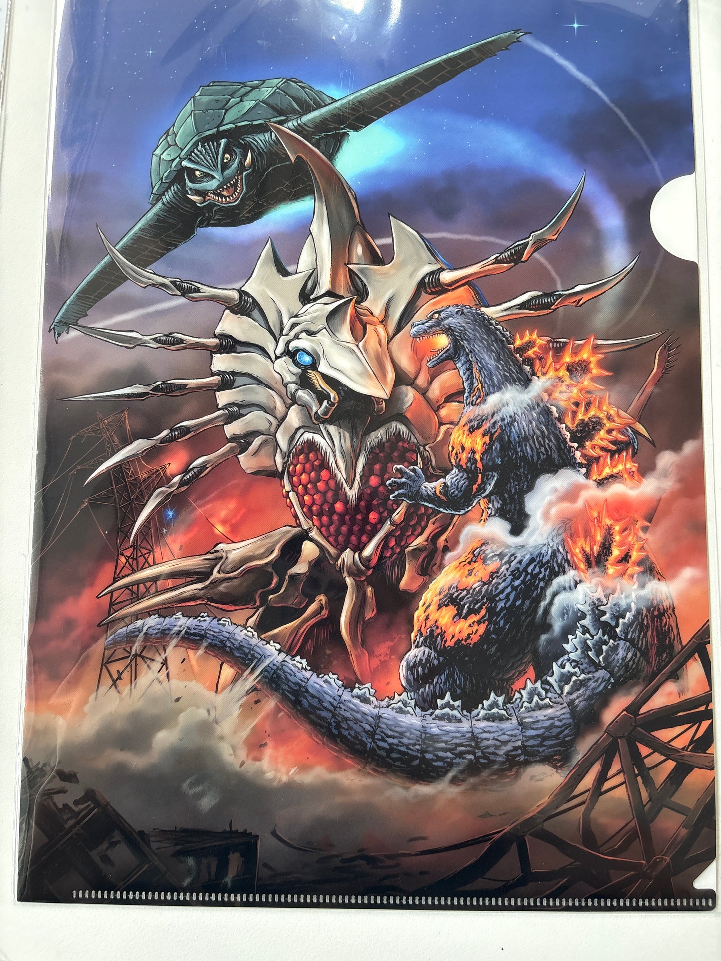 ゴジラバトルライン/GODZILLA BATTLE LINE クリアファイル(西川伸司イラストver.) (池袋)