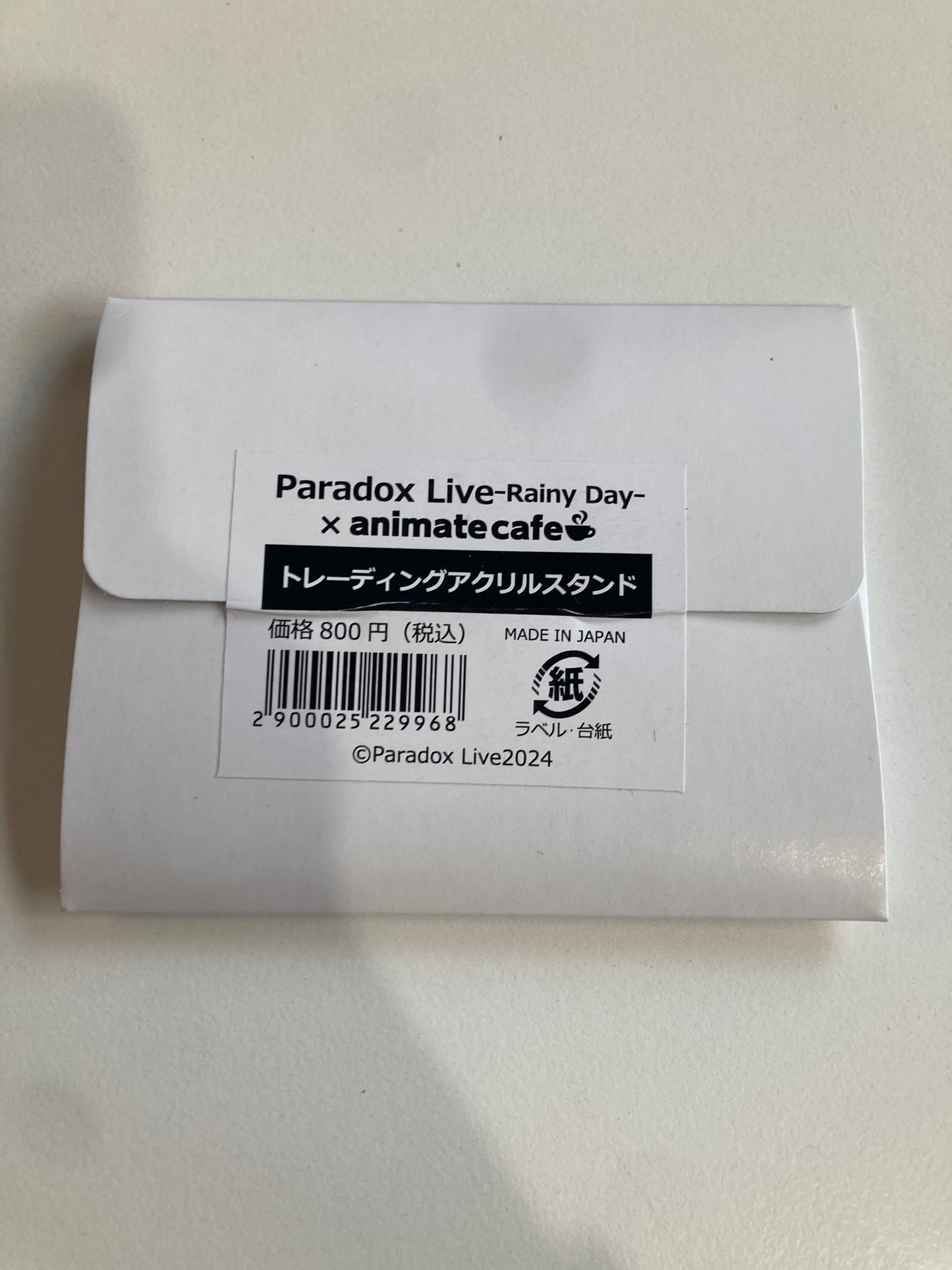 Paradox LiveーRainy Dayー トレーディングアクリルスタンド (池袋)