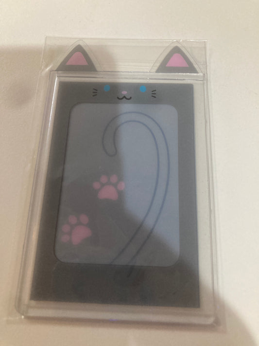 Chugai推しアピシリーズ どうぶつハードカードケース ねこ グレー(Agf)(池袋)