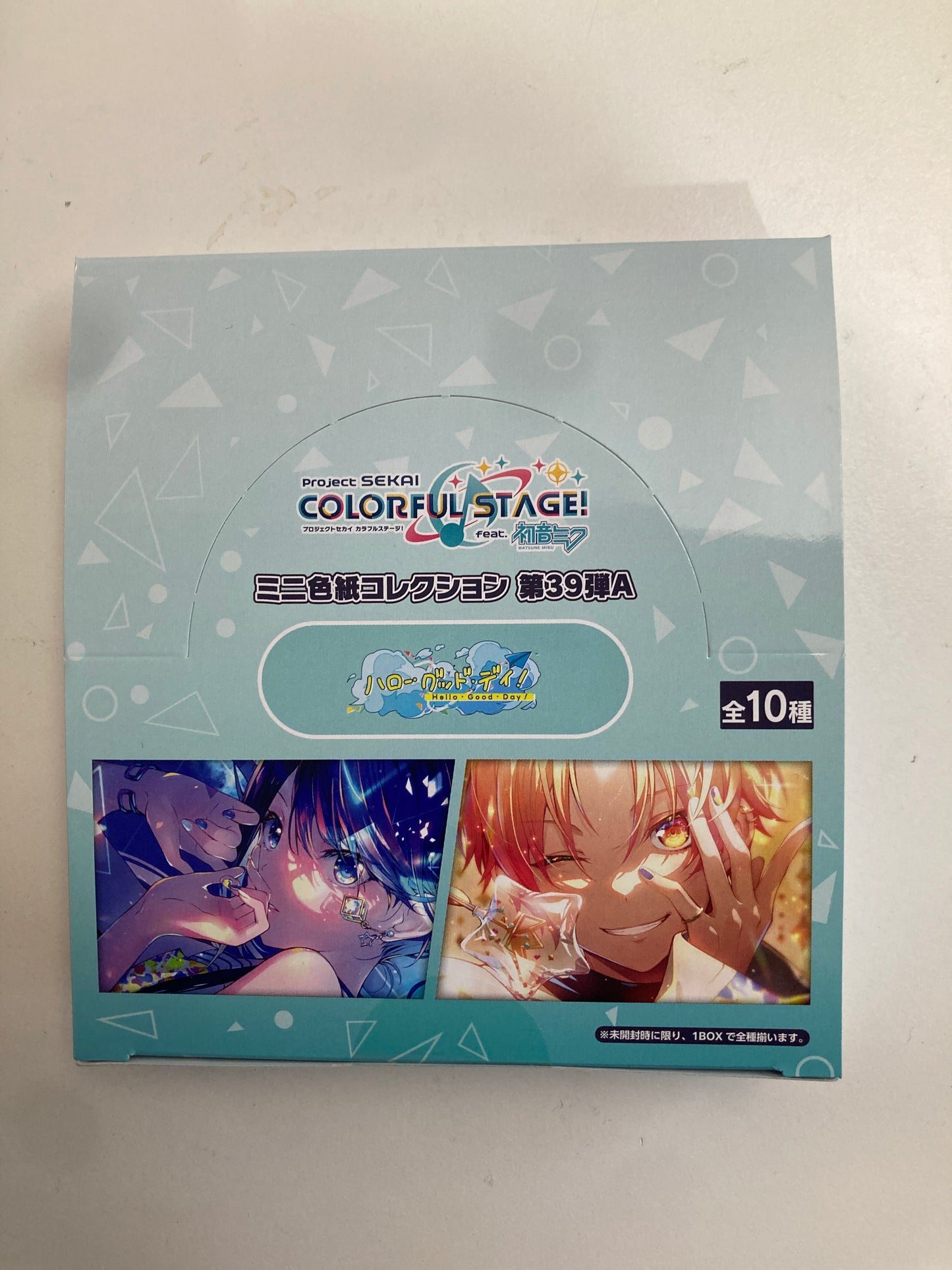 プロジェクトセカイ カラフルステージ！ feat. 初音ミク ミニ色紙コレクション 第39弾A ハロー・グッド・デイ！(池袋)