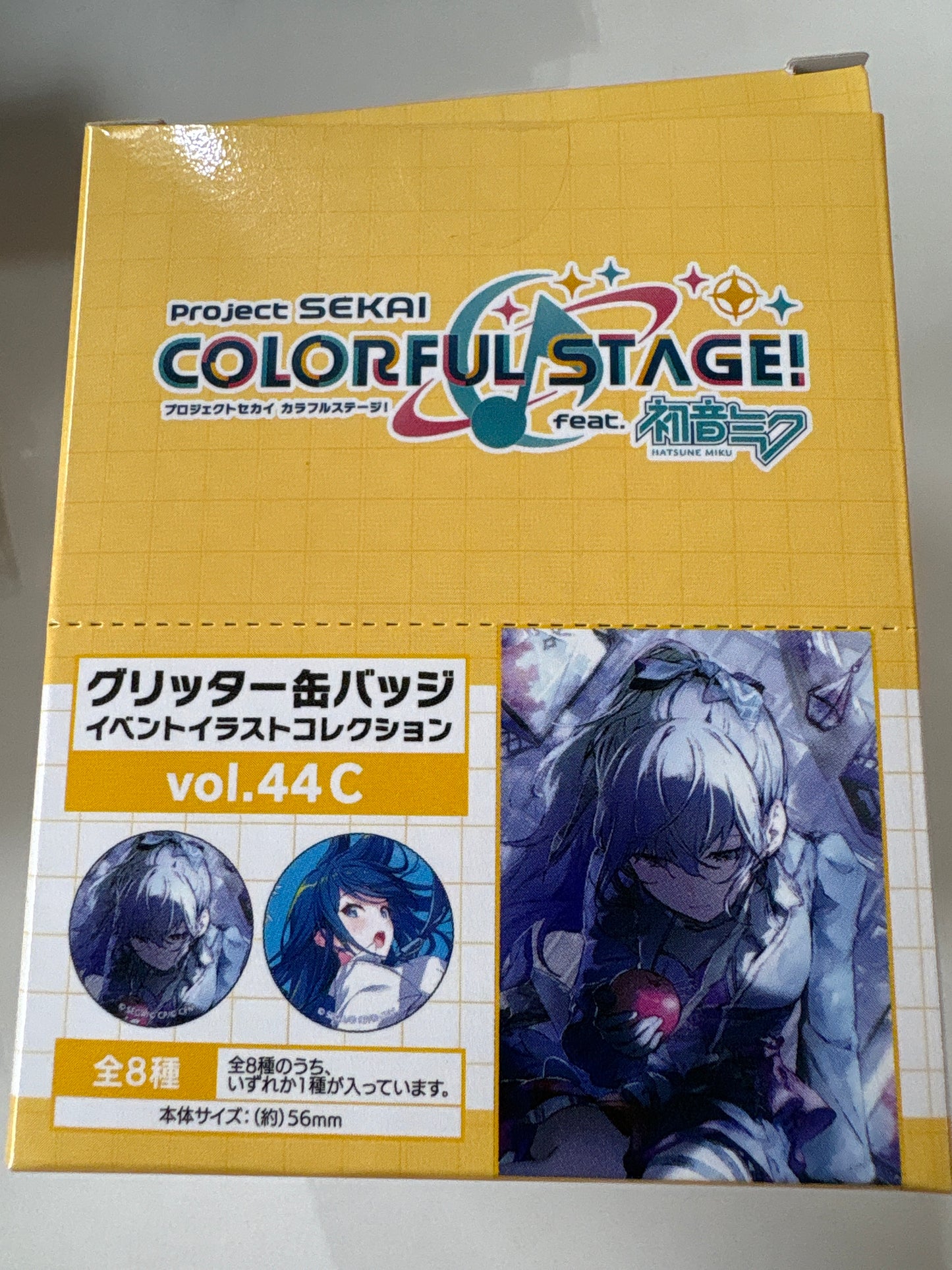 プロジェクトセカイ カラフルステージ！ feat. 初音ミク グリッター缶バッジ イベントイラストコレクション vol.44 C(池袋)