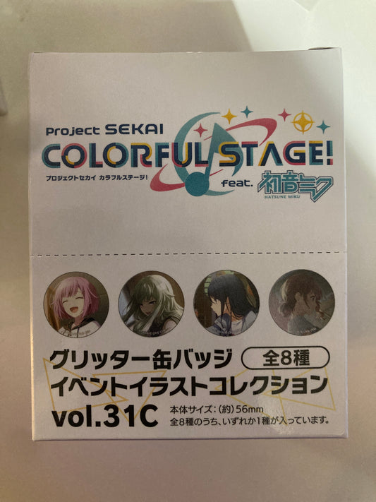 プロジェクトセカイ カラフルステージ！ feat. 初音ミク グリッター缶バッジ イベントイラストコレクション vol.31 C(池袋)