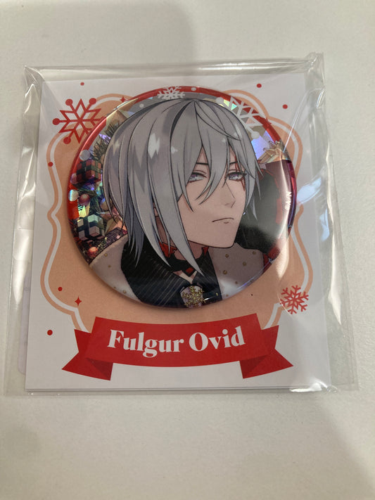 【Happy Holidays】ホログラム缶バッジ ファルガー・オーヴィド (池袋)