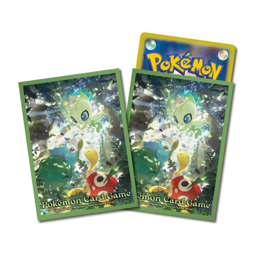 ポケモンカードゲーム デッキシールド プレミアム・グロス セレビィと仲間たち | Pokemon Card Game Deck Shield Premium Gloss Celebi and Friends