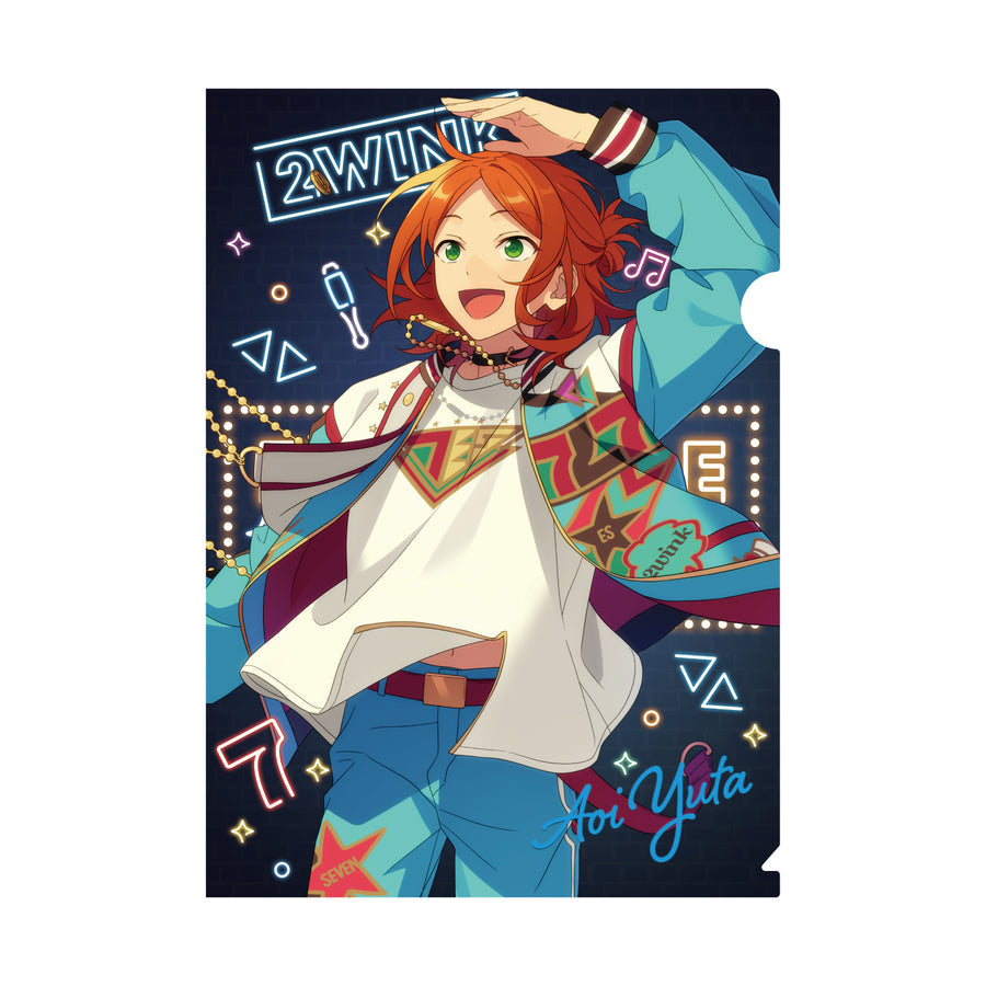 【ES 7th Anniversary】ネオンクリアファイル  葵 ゆうた 文件夾