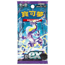 寶可夢集換式卡牌遊戲朱&紫擴充包「紫ex」tcg