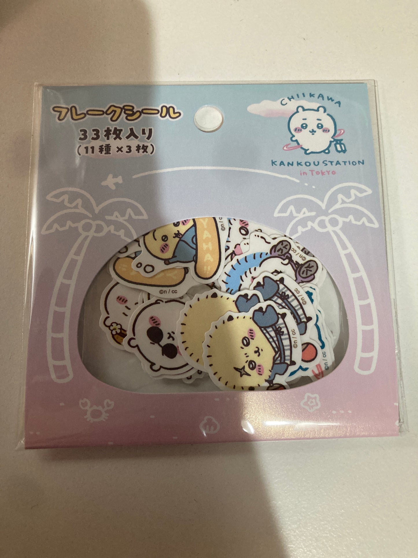 ちいかわ 東京みやげ フレークシール（ちいかわ観光）