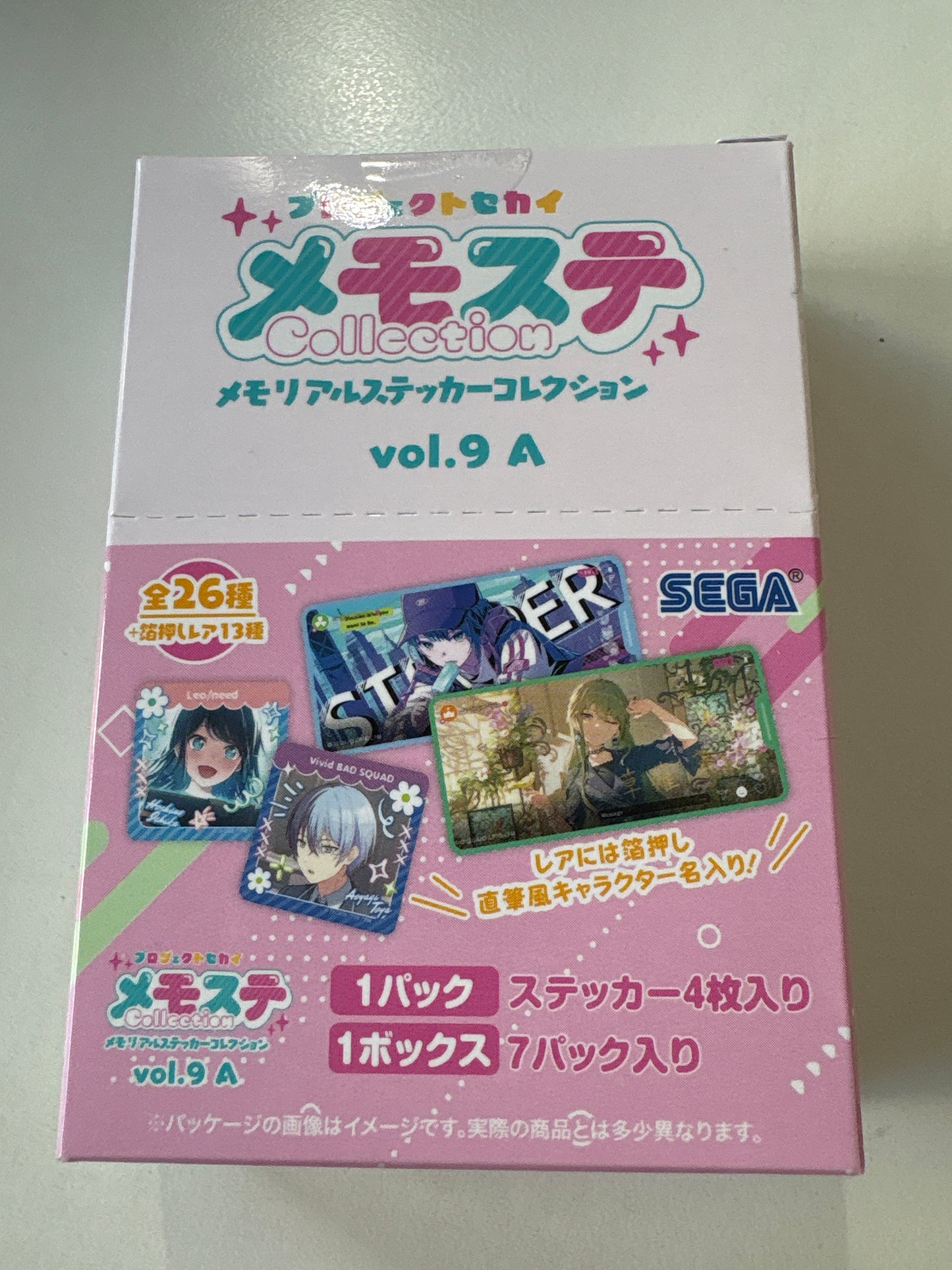プロジェクトセカイ カラフルステージ！ feat. 初音ミク メモステコレクション vol.9 A（全26種+レア）(池袋)