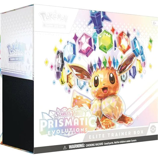 Pokémon Trading Card Game: Scarlet & Violet—Prismatic Evolutions Elite Trainer Box