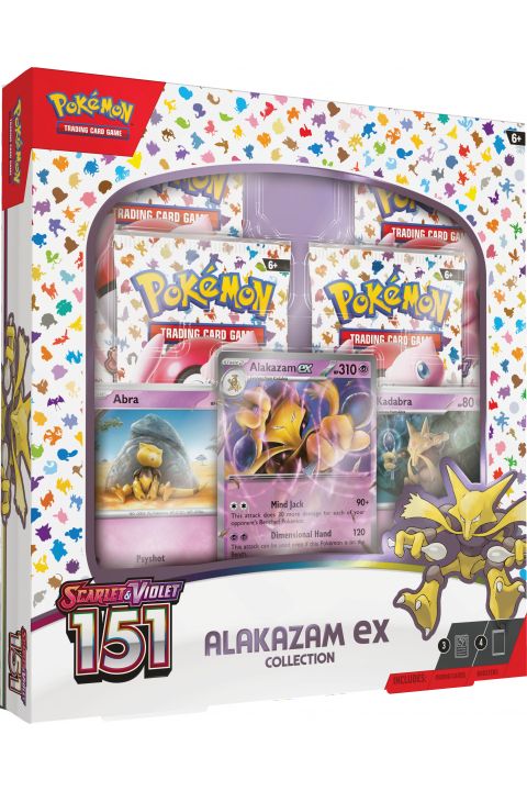 Pokémon TCG: Scarlet and Violet 151 - Alakazam Ex box tcs
