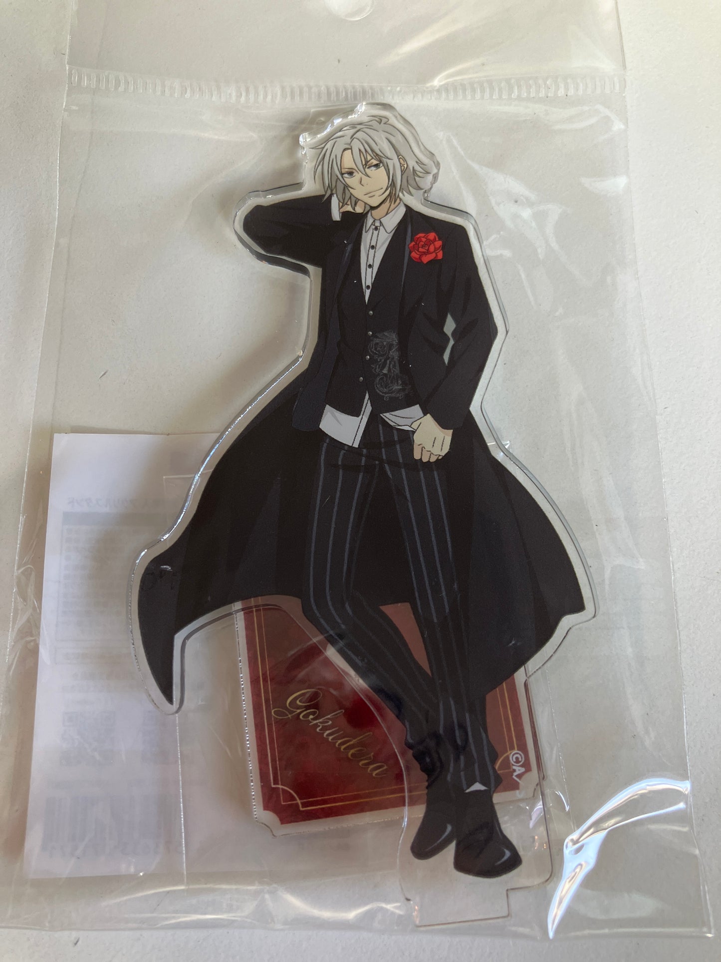 【AniqueShop 限定】『家庭教師ヒットマンREBORN!』描き下ろしイラスト【パブリックスクール】アクリルスタンド - 獄寺隼人 (池袋)