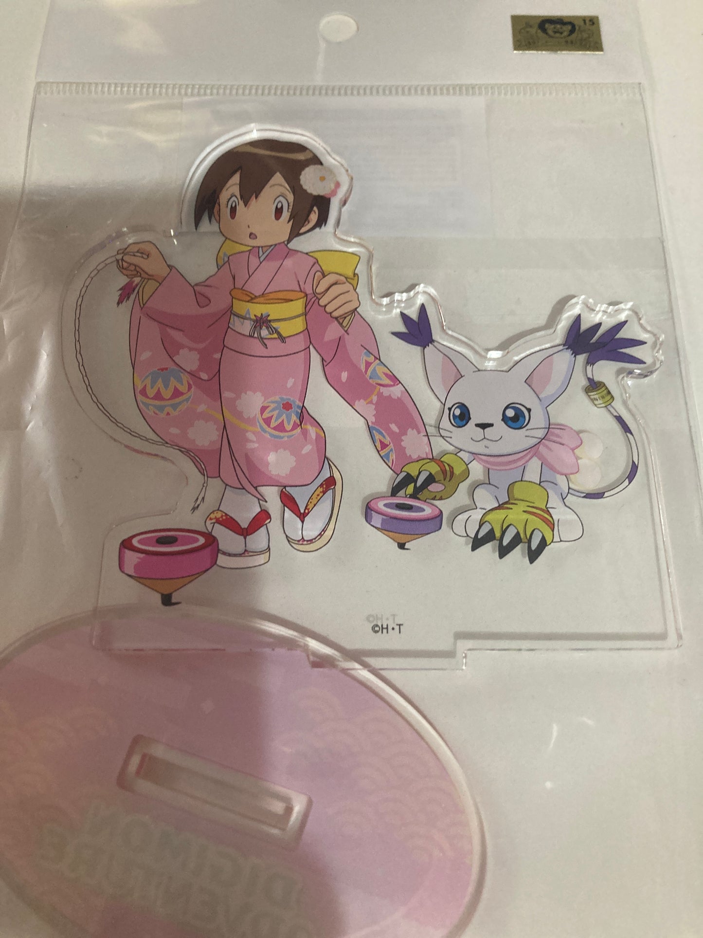 アクリルスタンド「デジモンアドベンチャー」16/八神ヒカリ＆テイルモン　お正月ver. (池袋)