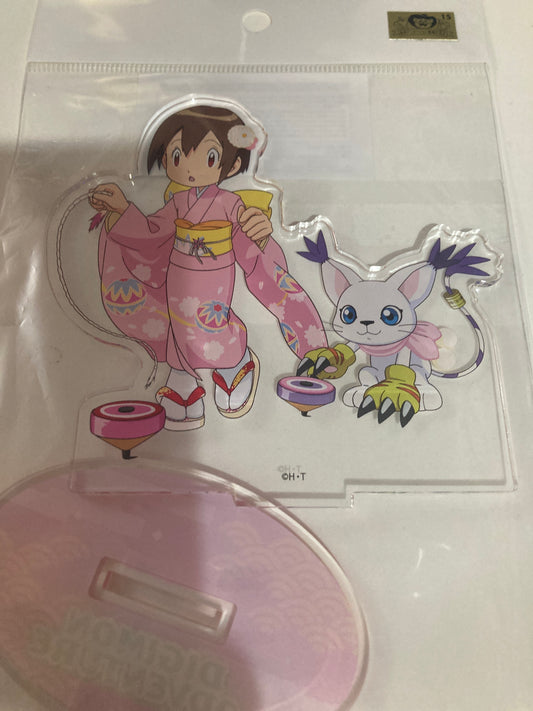 アクリルスタンド「デジモンアドベンチャー」16/八神ヒカリ＆テイルモン　お正月ver. (池袋)