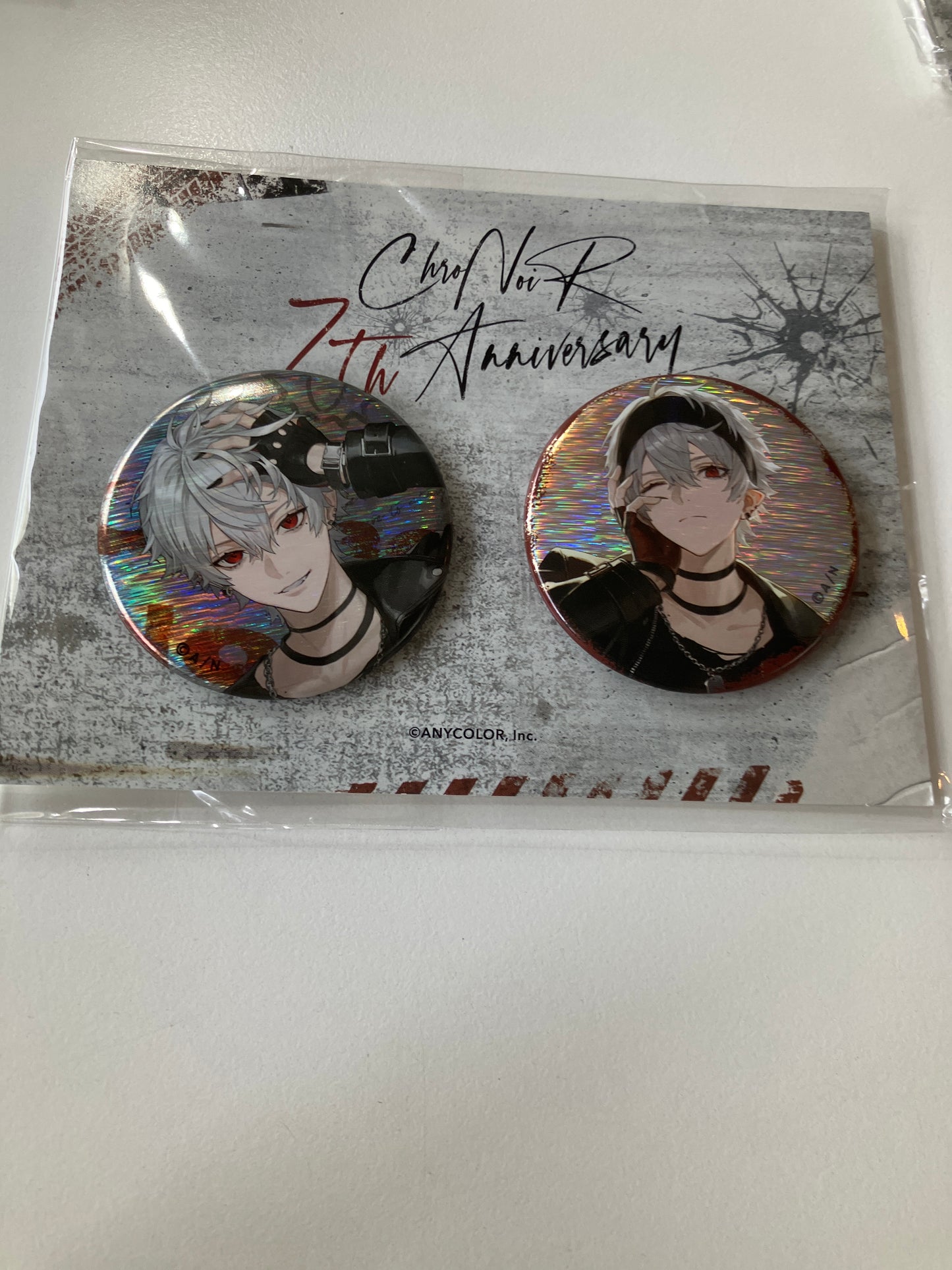 【ChroNoiR 7th ANNIVERSARY】にじさんじ 缶バッジセット 葛葉(池袋)
