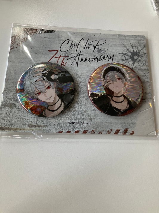 【ChroNoiR 7th ANNIVERSARY】にじさんじ 缶バッジセット 葛葉(池袋)