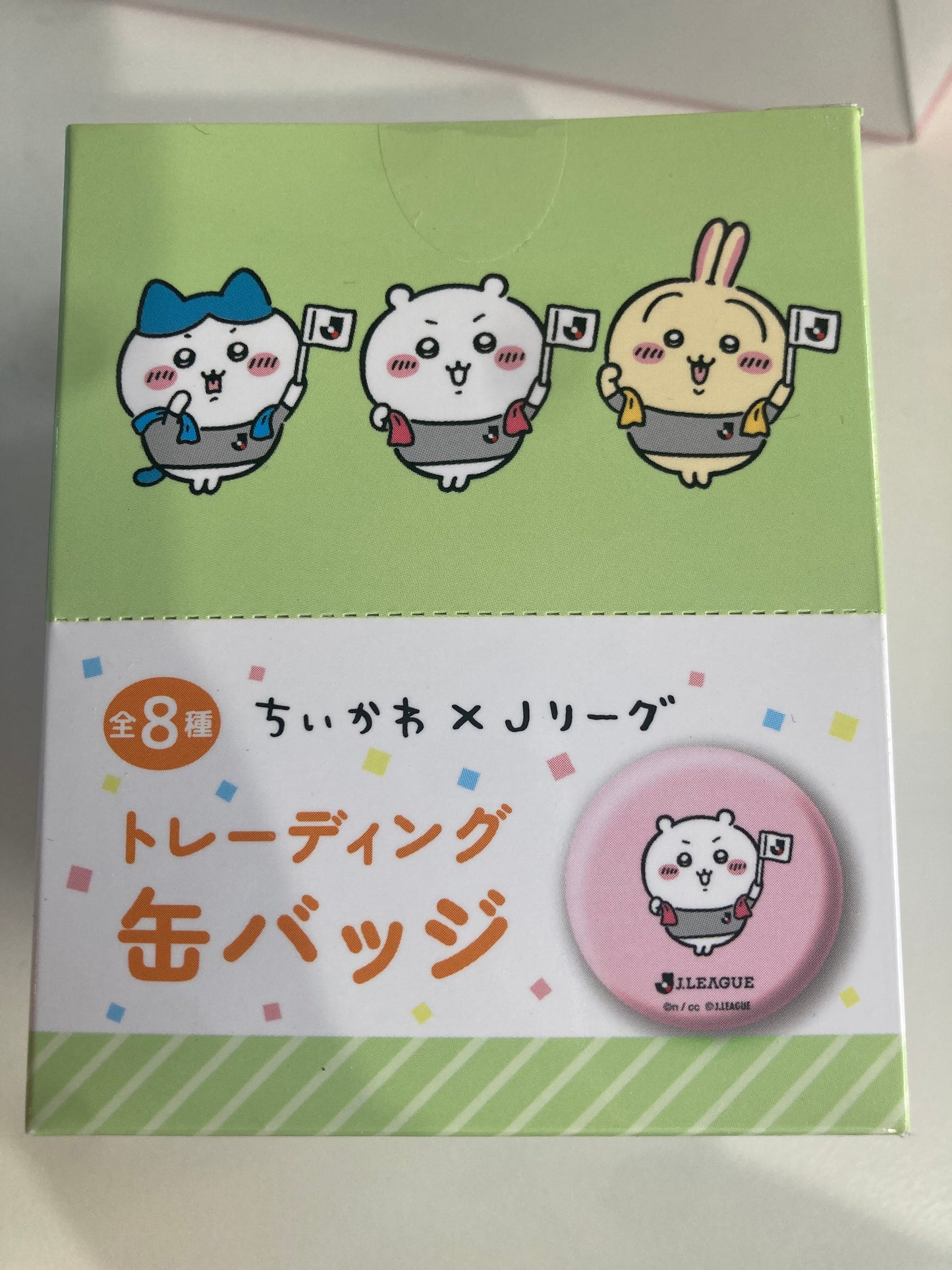 ちいかわ×Jリーグ トレーディング 缶バッジ （全8種）(池袋)