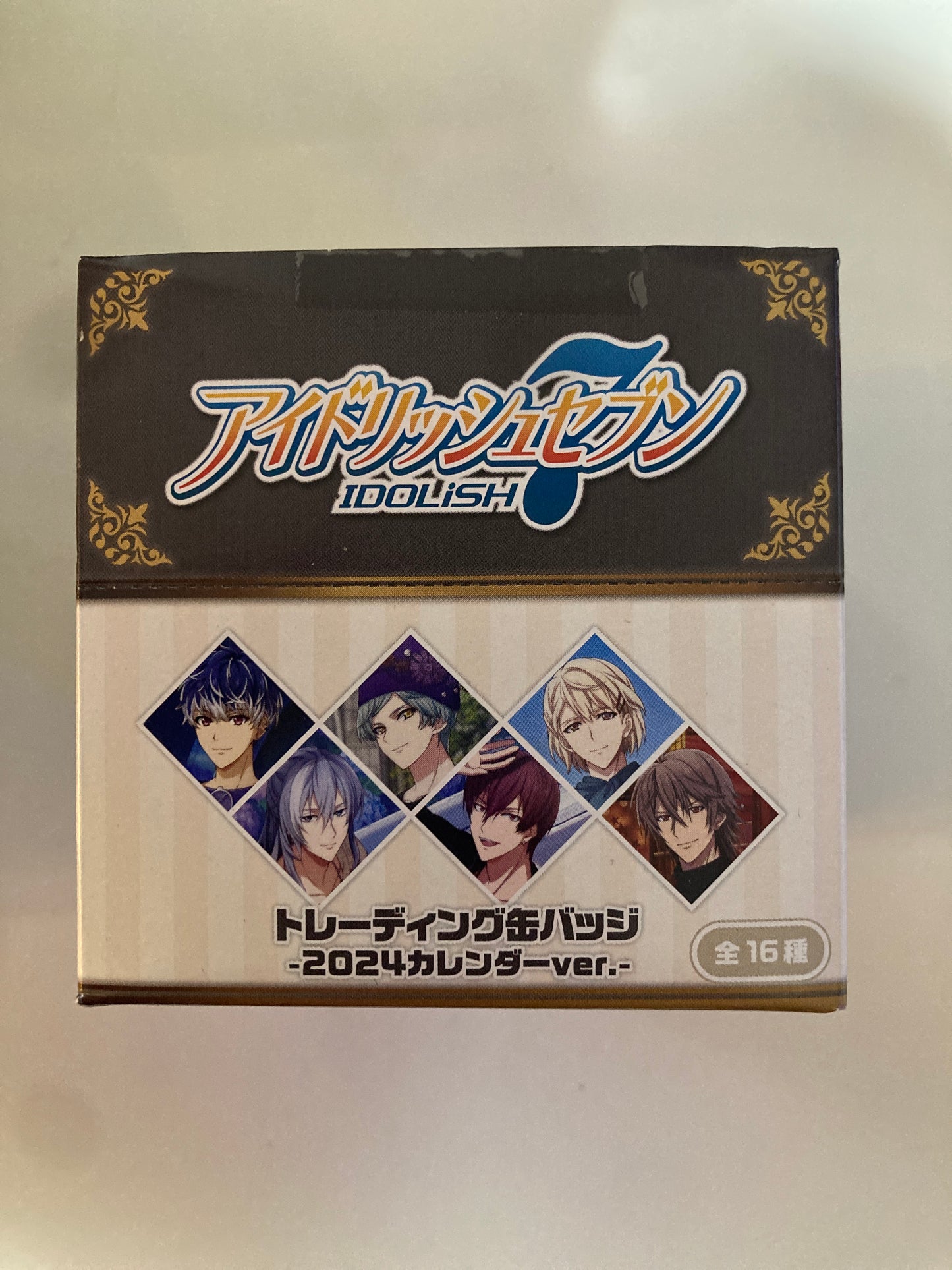 アイドリッシュセブン トレーディング缶バッジ-2024カレンダーver.- 16個入りBOX(池袋)
