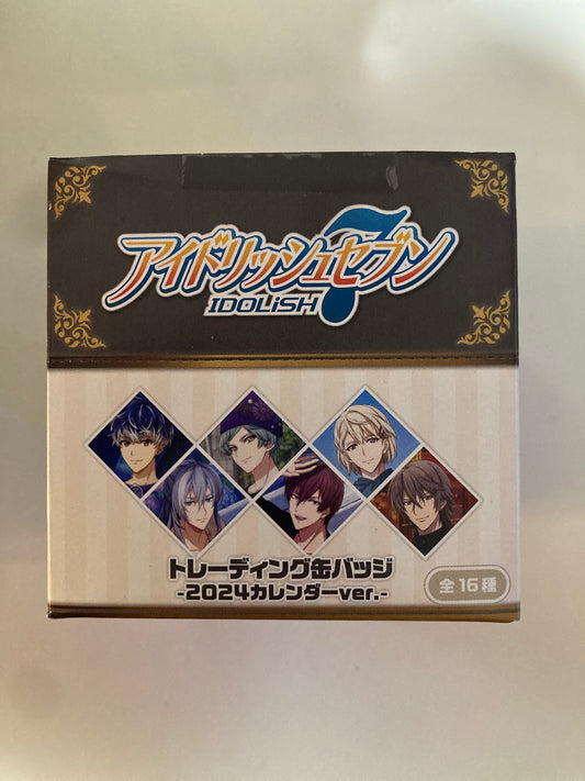 アイドリッシュセブン トレーディング缶バッジ-2024カレンダーver.- 16個入りBOX(池袋)
