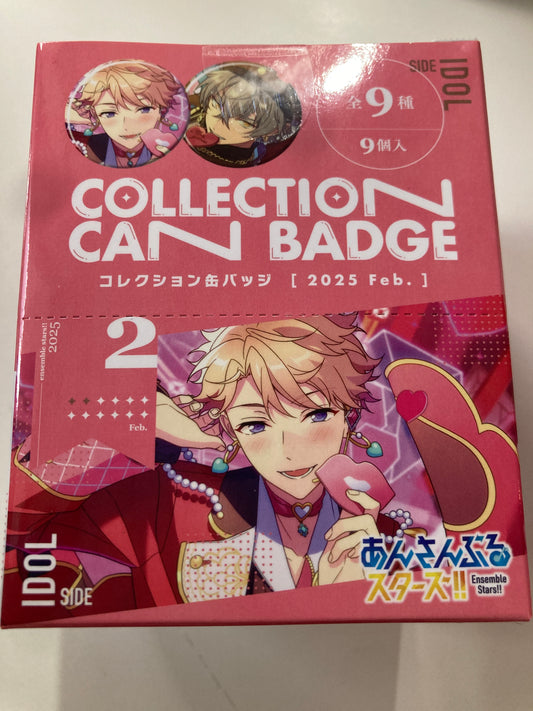 あんさんぶるスターズ！！ コレクション缶バッジ［2025 Feb.］-Idol Side-(池袋)