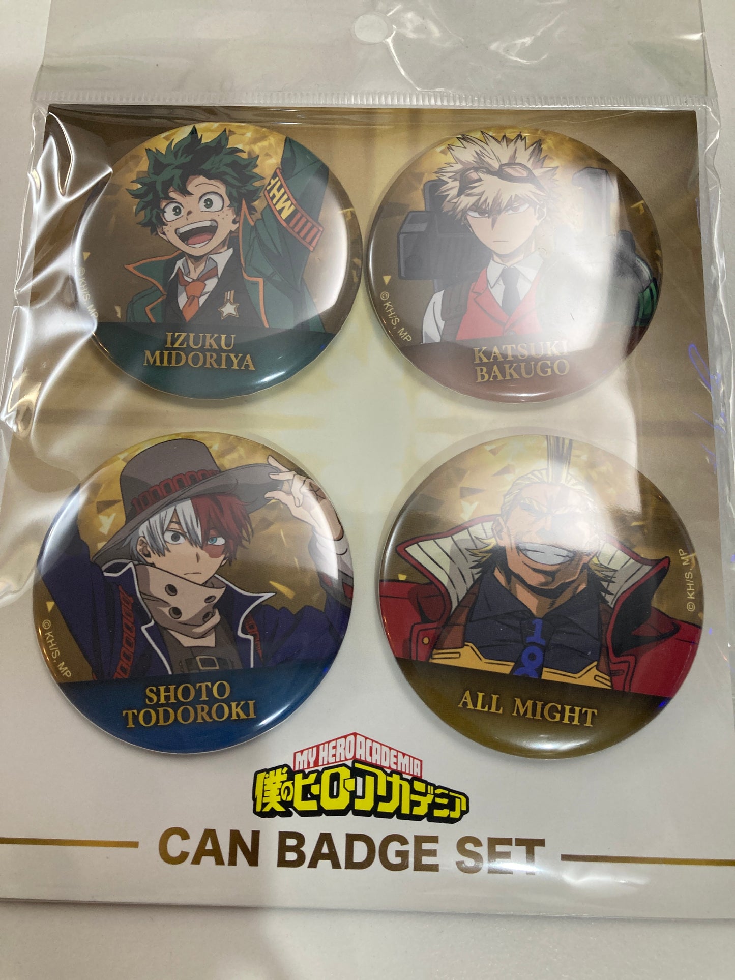 僕のヒーローアカデミア 缶バッジセット (池袋)