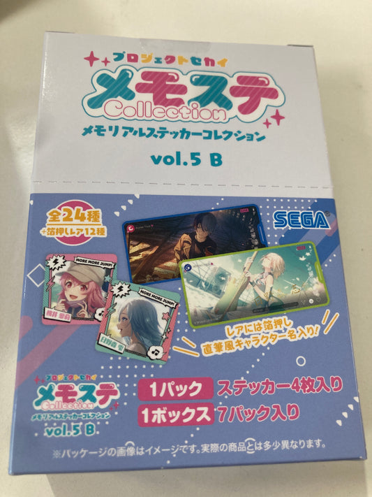 プロジェクトセカイ カラフルステージ！ feat. 初音ミク メモステコレクション vol.5 B（全24種+レア） (池袋)