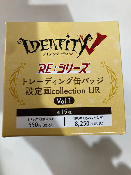 Identity V <RE:シリーズ> トレーディング缶バッジ 設定画collection UR Vol.1  (池袋)