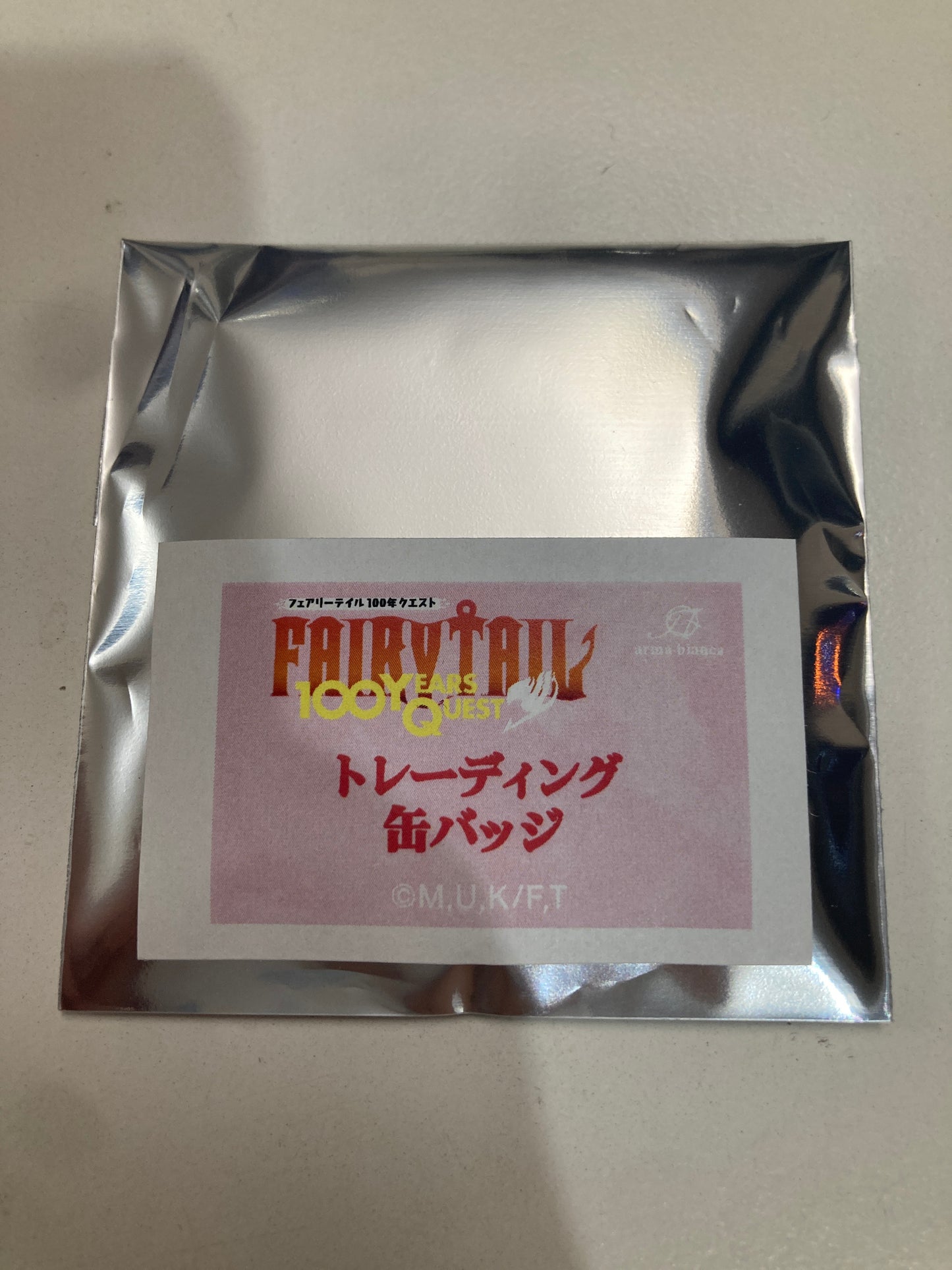 『FAIRY TAIL 100年クエスト』 トレーディング缶バッジ(池袋)