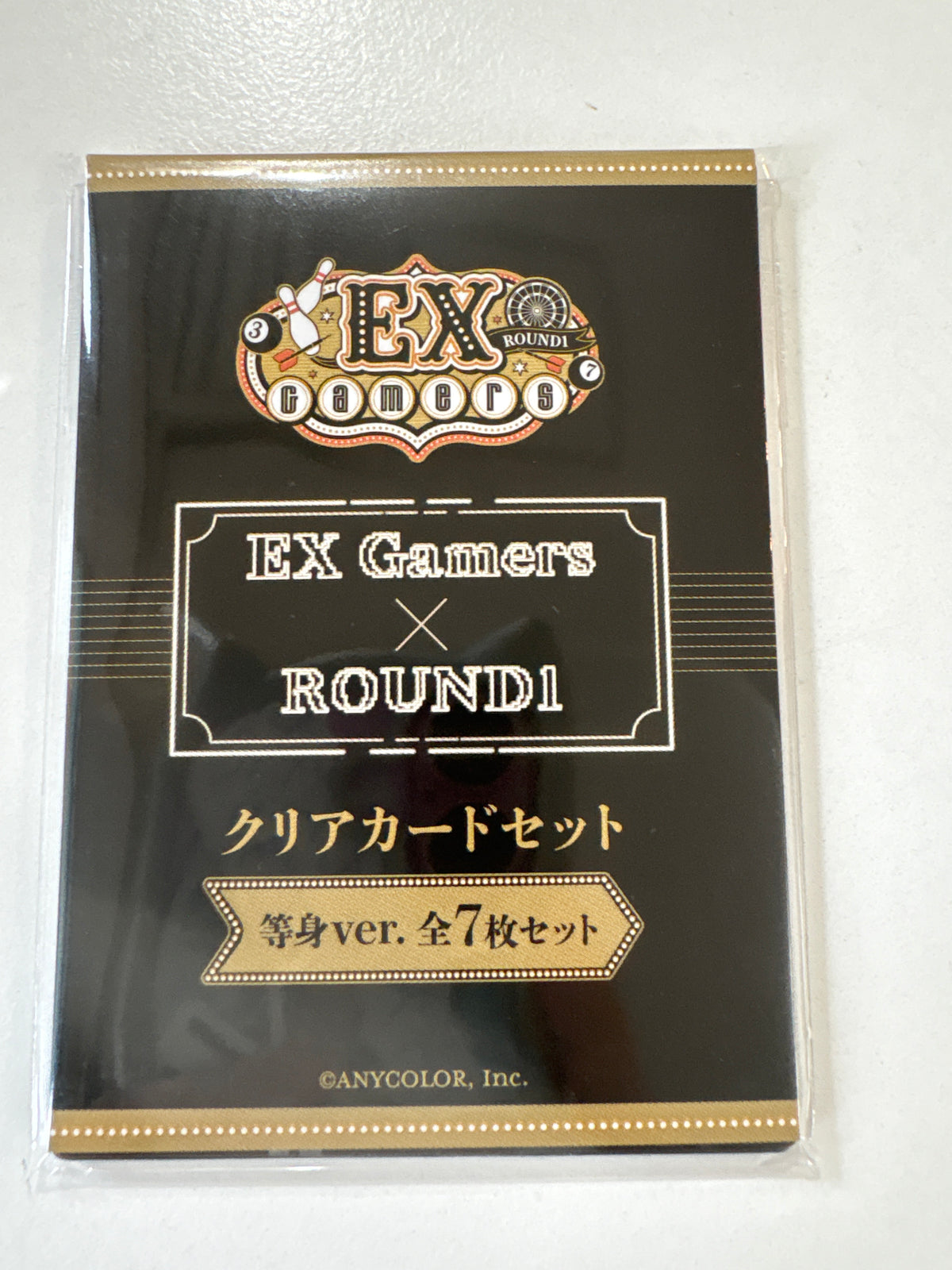 【ROUND1限定】EXゲーマーズ × ROUND1 にじさんじ クリアカードセット (等身ver.) (IKE)
