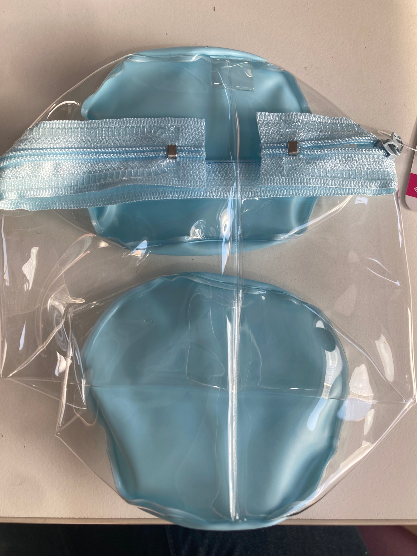 ぬいポーチ（円筒、９ｃｍ×９ｃｍ×１５ｃｍ）ブルー(池袋)
