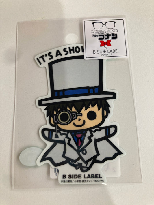 B-SIDE LABELステッカー (名探偵コナン)怪盗キッド｢SHOW TIME！｣(池袋)