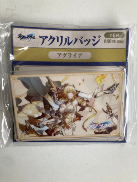 【lawson限定】「崩壊：スターレイル」アクリルバッジ　アグライア (池袋)