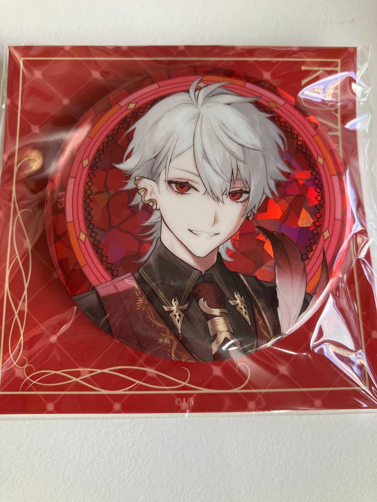 【Bewitching MASQUERADE】にじさんじ ホログラム缶バッジ 葛葉(池袋)