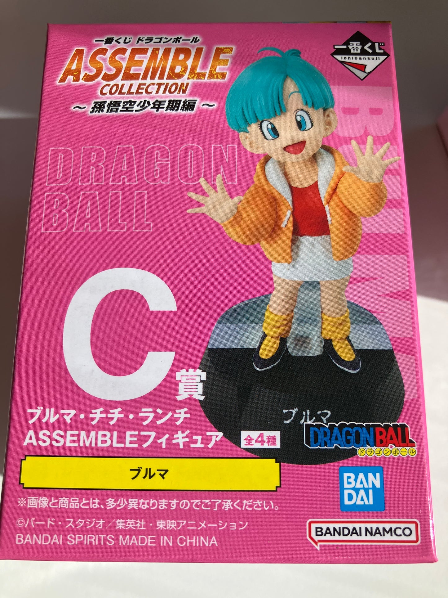 一番くじ ドラゴンボール ASSEMBLE COLLECTION ～孫悟空少年期編～ C賞 ブルマ ASSEMBLEフィギュア(池袋)