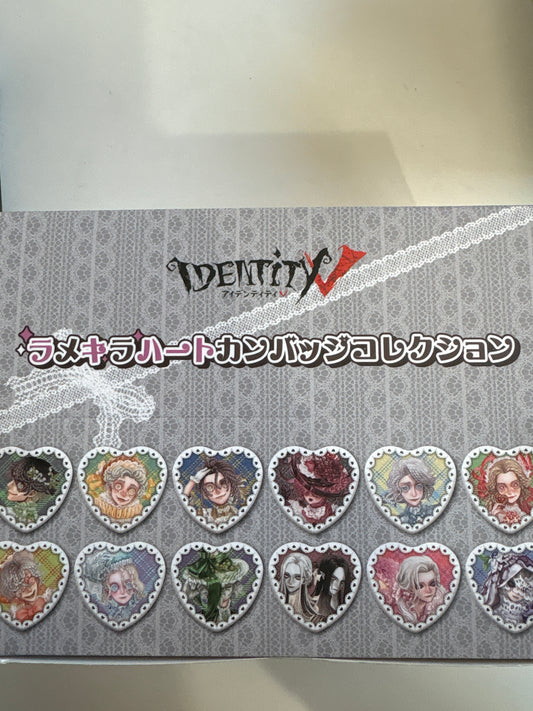 Identity V 第五人格 ラメキラハートカンバッジコレクション【アニメイト限定】池袋