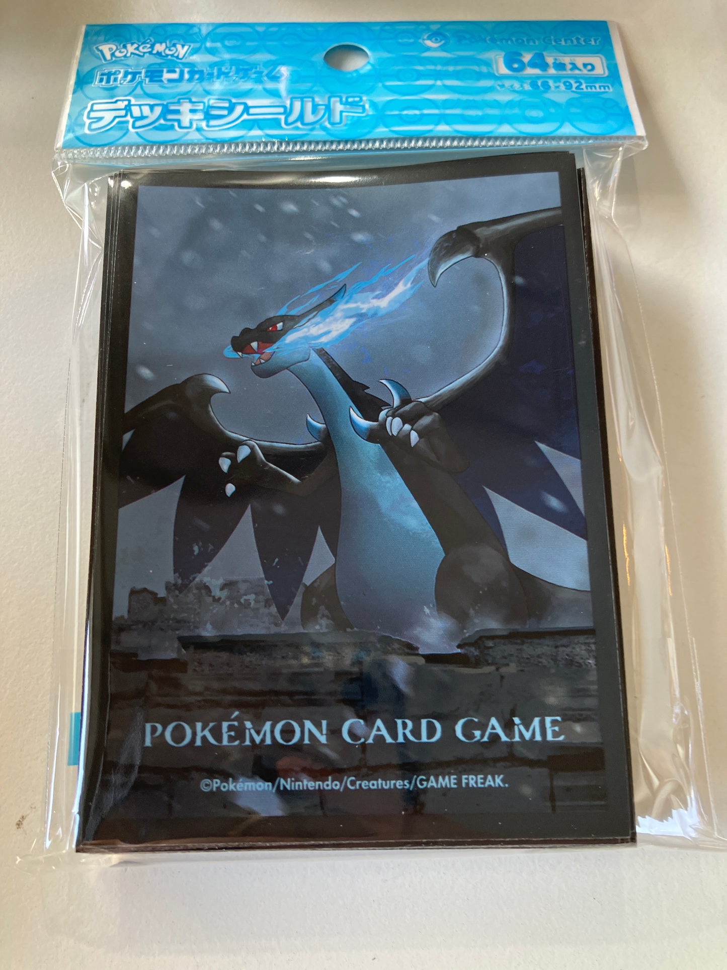 ポケモンカードゲーム デッキシールド メガリザードンX 古城