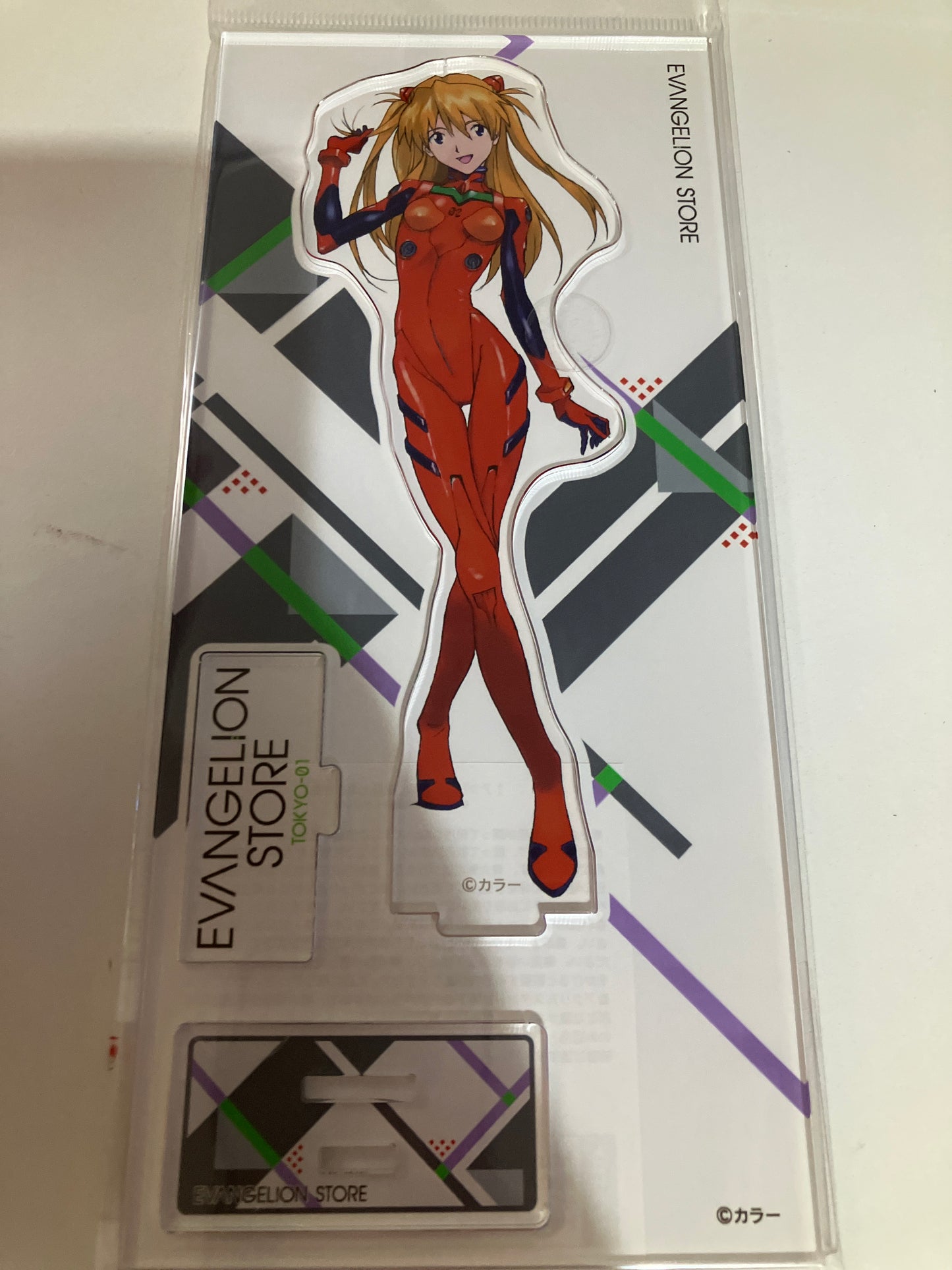 EVA STORE TOKYO-01【10周年記念】アクリルスタンド/アスカ(メインビジュアル) (池袋)