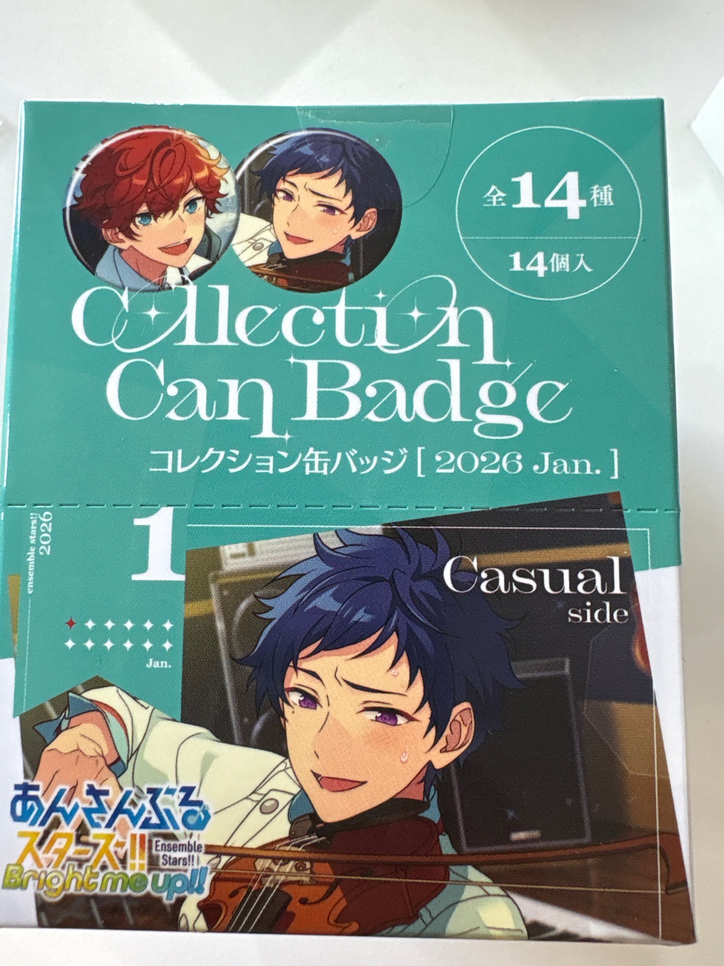 あんさんぶるスターズ！！ コレクション缶バッジ［2026 Jan.］-Casual Side- (池袋)