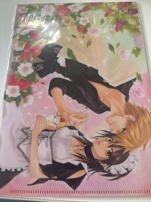 【藤原ヒロ画業20周年「会長はメイド様！」Collaboration Cafe】ミニクリアファイルセット (池袋)