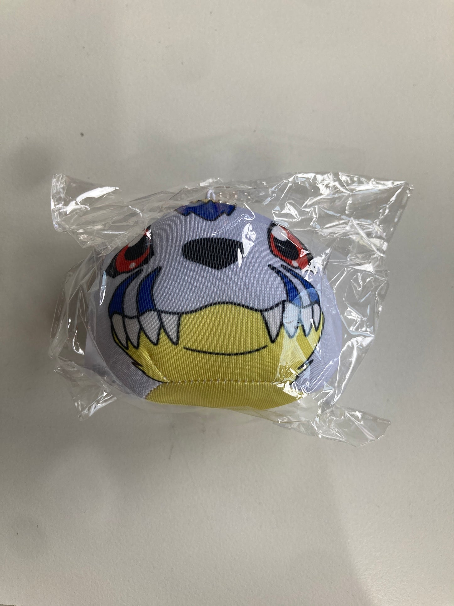 アニメ25周年記念 『デジモンアドベンチャー展』ビーズクッションキーホルダー　ガブモン