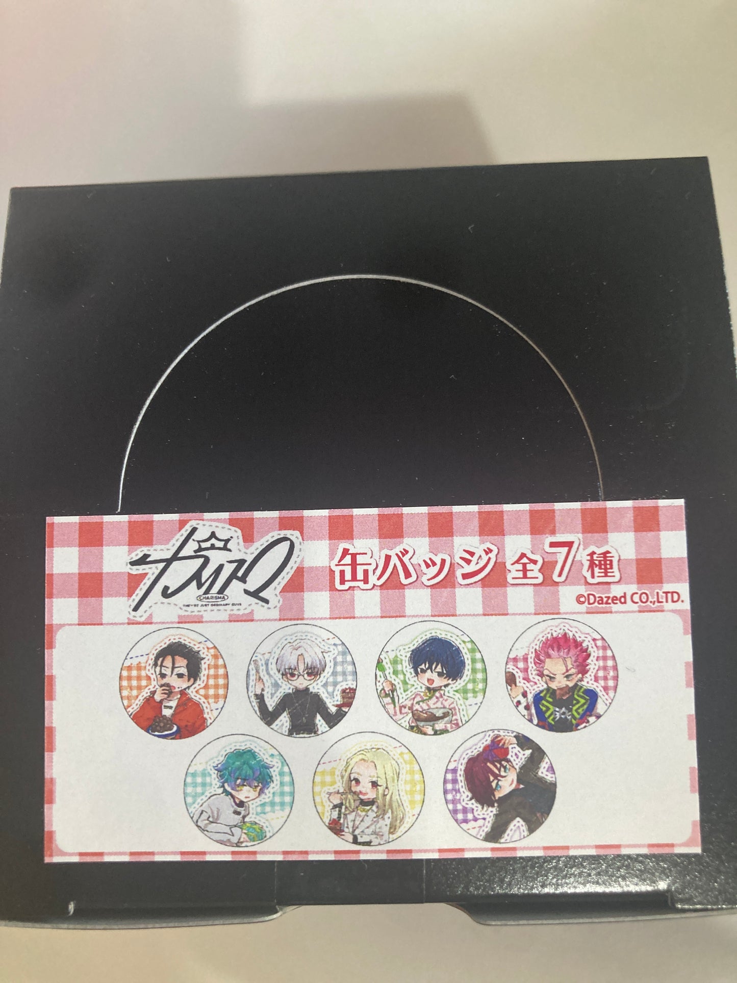 カリスマ 缶バッジ06/バレンタインver. ブラインド(全7種)(グラフアートイラスト) (池袋)